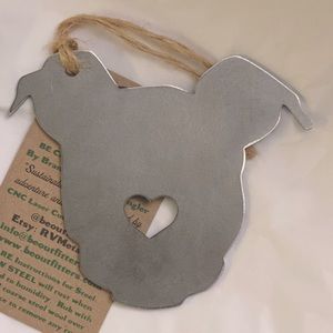 American Bulldog/ Pit Bull Terrier Ornament
